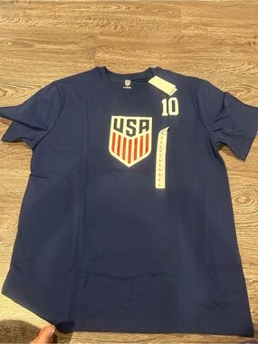 Men's Navy USA Graphic Short Sleeve Tee
